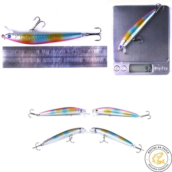 Kit iscas de pesca Crankbait - Diversos modelos